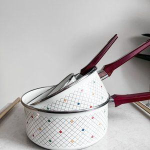 Retro Pot & Pan Set (4 pc set)